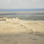 Das Ruinenfeld und die Säulenstraße von Palmyra