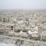 Blick über Aleppo